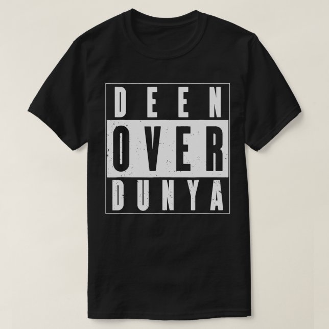 DEEN OVER DUNYA T-Shirt (Design vorne)