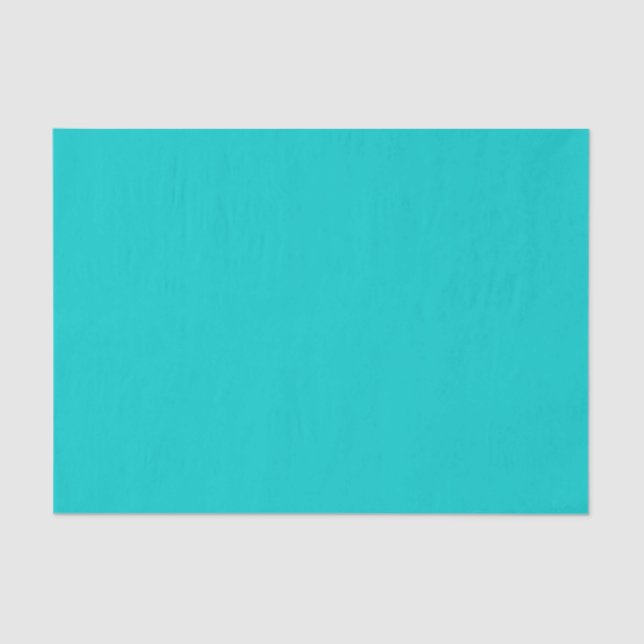 Deep Aqua Dauerhaft Farbe Seidenpapier (Vorderseite)