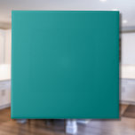 Deep Aqua Solid Color | Classic | elegant Fliese<br><div class="desc">Deep Aqua Solid Color | Classic | elegant | Trendy | Stilvoll | Geschenk</div>