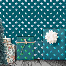 Deep Aquamarin Blue Silver Green Türkise Blue Star