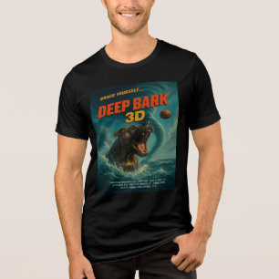 Deep Barke 3D: Nehmt euch selbst vor Tri-Blend Shirt