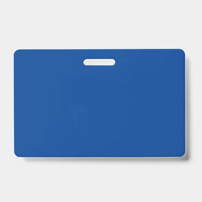 Deep Blue #004095, Cool Blue Ausweis (Vorderseite)