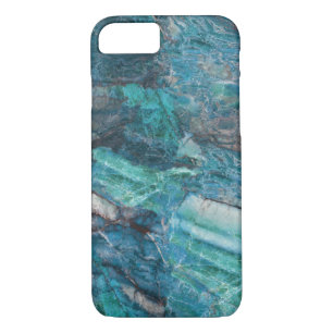 Deep Blue Abstrakt Marble Muster Case-Mate iPhone Hülle