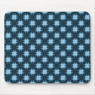 Deep Blue Daring Disks Mousepad