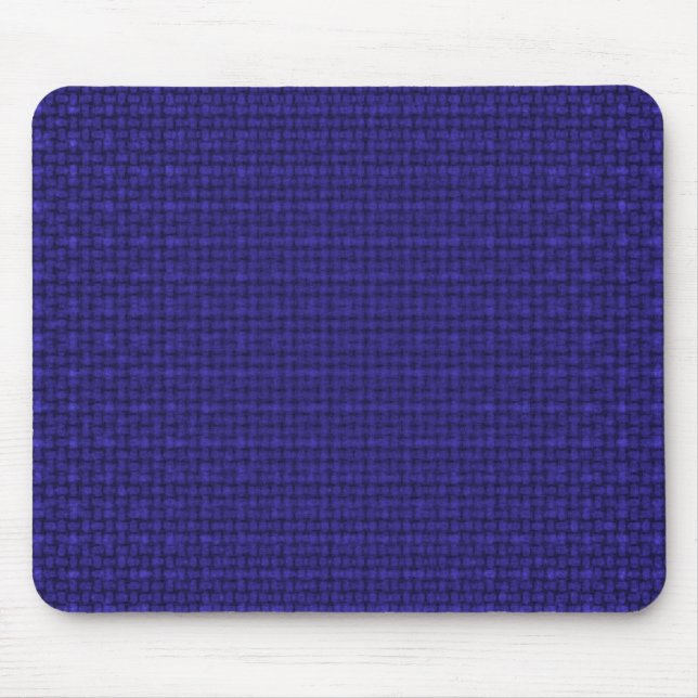 Deep Blue Fabric Texture Mousepad (Vorne)