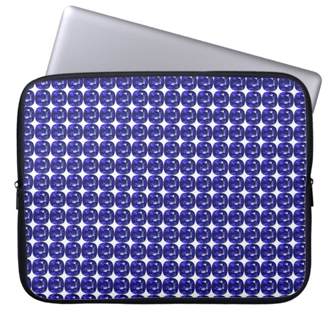 Deep Blue Laptopschutzhülle (Vorderseite)