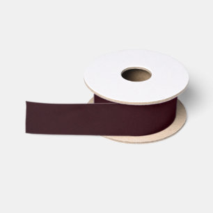 Deep Burgundy Plum Satinband