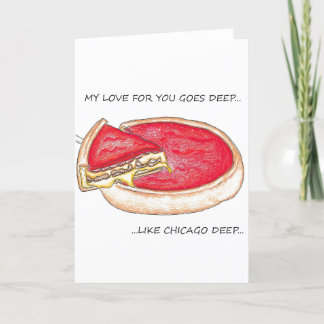 Deep Chicago Liebe Karte