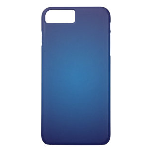 Deep Dark Blue Grainy Vignette Case-Mate iPhone Hülle