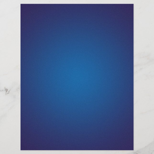 Deep Dark Blue Grainy Vignette Flyer (Vorne)