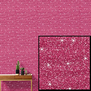 Deep Dark Bright Pink Sparkle Tapete