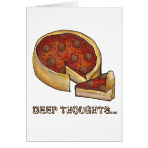 Deep Dish Thoughts Chicago Pepperoni Pizza Feinsch