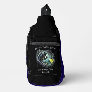 Deep Dive Sling Bag: Fun Meets Funktion! Crossbody Bag