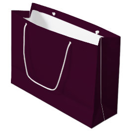 Deep Eggplant Große Geschenktasche - Glossar Geschenktüte