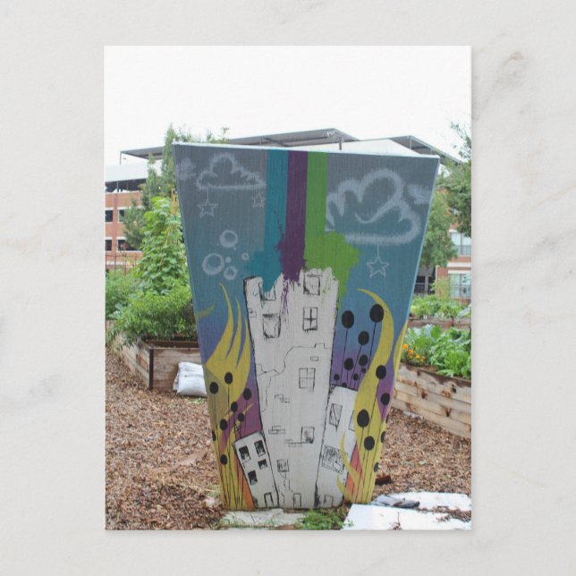 Deep Ellum Graffiti Artwork # 52 Postkarte (Vorderseite)