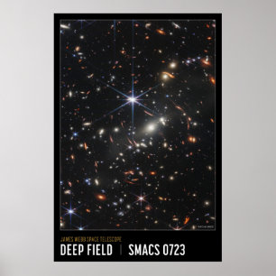 Deep-Field-Galaxien Poster