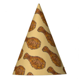 Deep Fricken Leg Drumstick Feinschmecker Soul Food Partyhütchen