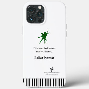 Deep Green I PDD Ballet Pianist Case-Mate iPhone Hülle