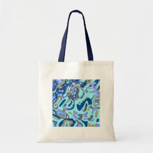 "Deep is the Ocean" Original Abstrakt Tragetasche