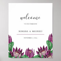 Deep Lila King Protea