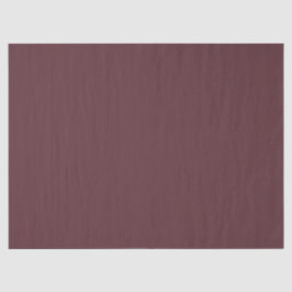 Deep Maroon Solid Color Seidenpapier