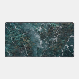 Deep Ocean Rock Texture Schreibtischunterlage