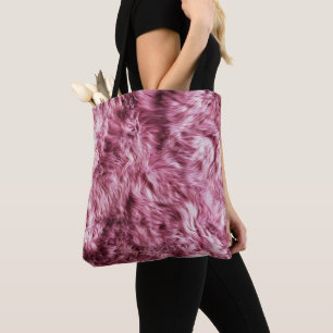 Deep Pink Fake Fur