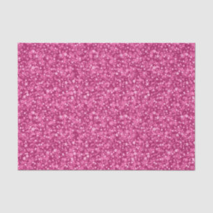 Deep Pink Imitate Glitzer & Glitzern Muster Seidenpapier