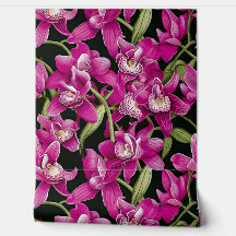 Deep Pink Orchids: Franz Bauer Style