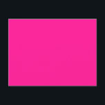 Deep Pink Postkarte<br><div class="desc">Dunkelpink. Farbton. HEX CODE #FF1493,  R:255,  G:20,  B:147 Wie ein Geschenk. Süßes Souvenir oder kreatives Geschenk. 🎁 👍 😍 😊 ✨</div>