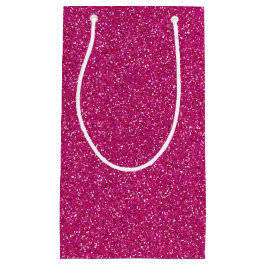Deep Pink Sparkle Glitzer Geschenktasche Kleine Geschenktüte