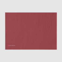 Deep Red Decoupage Matching Seidenpapier