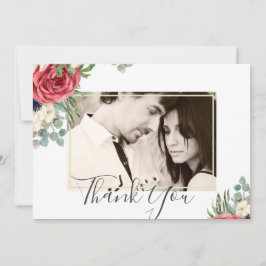 Deep Red Navy Floral Eukalyptus Greenerity Wedding