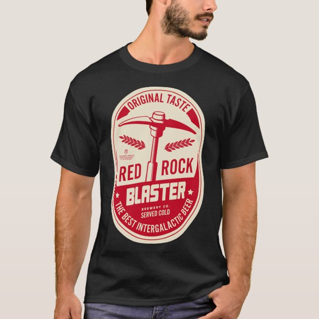 Deep Rock Galactic Red Rock Blaster Essential T-Sh T-Shirt (Vorderseite)