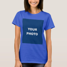 Deep Royal Blue Add Your Image Foto Picture Logo