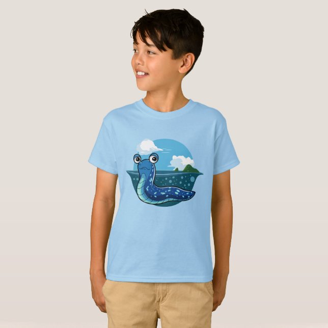 Deep Sea Fantasy Slug T-Shirt (Vorne ganz)