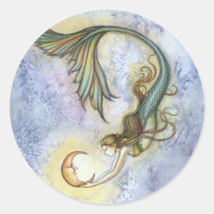 Deep Sea Mond Sticker