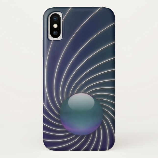 Deep Sea Spirals iPhone Case-Mate Hülle (Rückseite)
