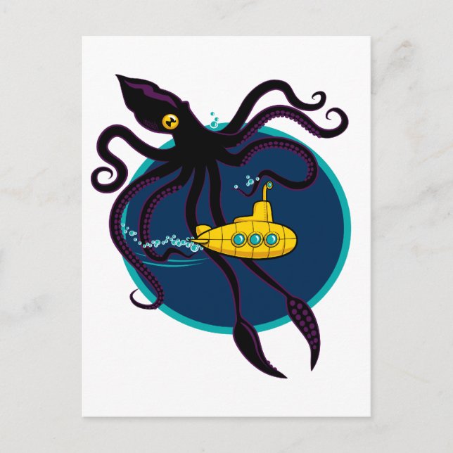 Deep Sea Traffic Postkarte (Vorderseite)