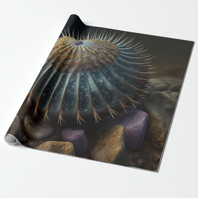 Deep Sea Urchin Geschenkpapier (Ungerollt)