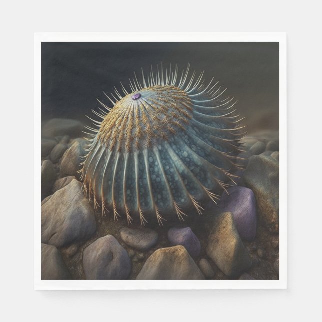 Deep Sea Urchin Serviette (Vorderseite)