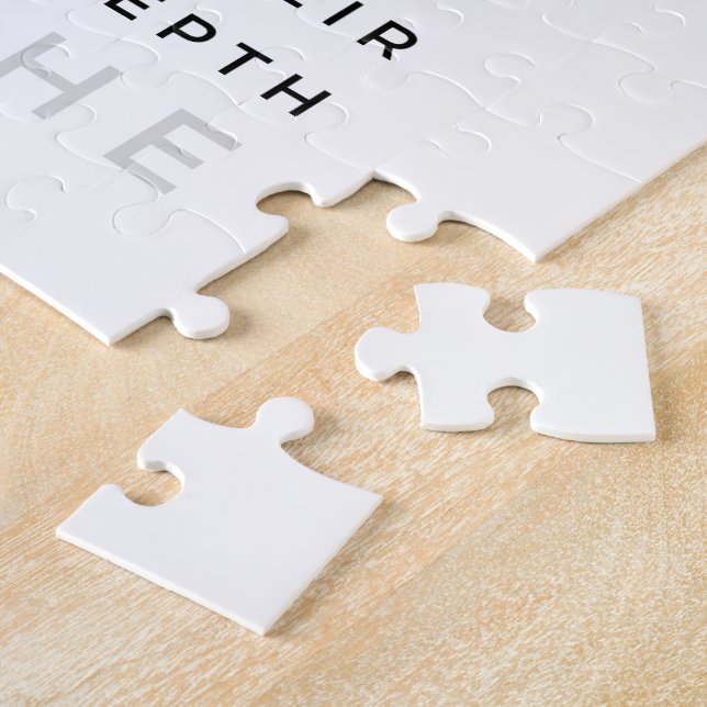 Deep Soul Introvert Philosophie Zitat Nietzsche Puzzle (Seite)