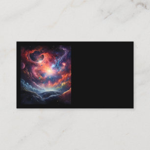 Deep Space Business Cards Visitenkarte