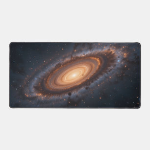 Deep Space Darke and Tranquility Desk Mat - Wellne Schreibtischunterlage