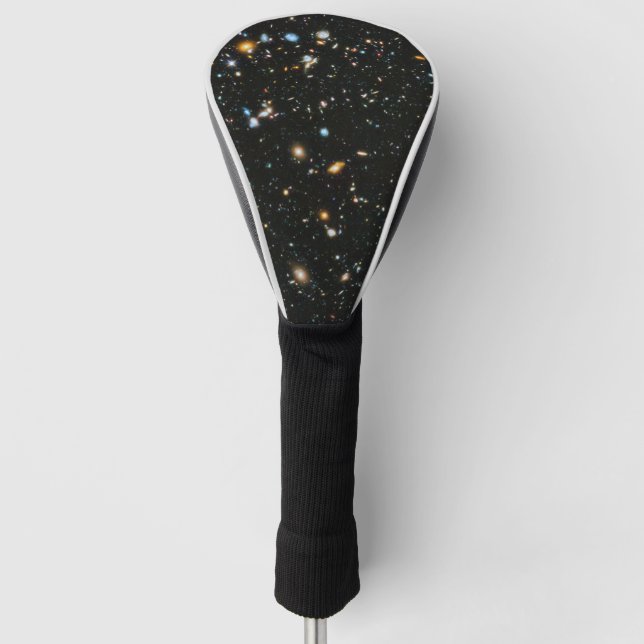 Deep Space Stars und Galaxien Golf Headcover (Vorderseite)
