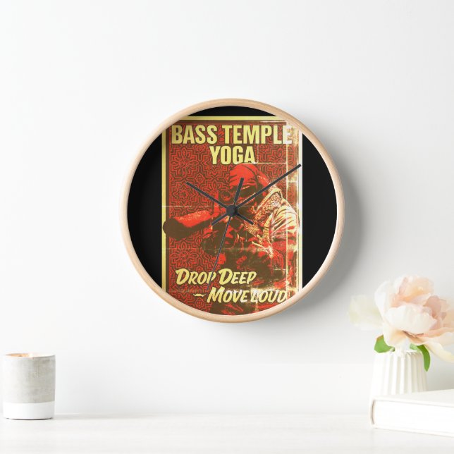 Deep Tactical Clock - Bass Temple Yoga Uhr (Zuhause)