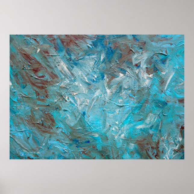 Deep Teal Poster (Vorne)