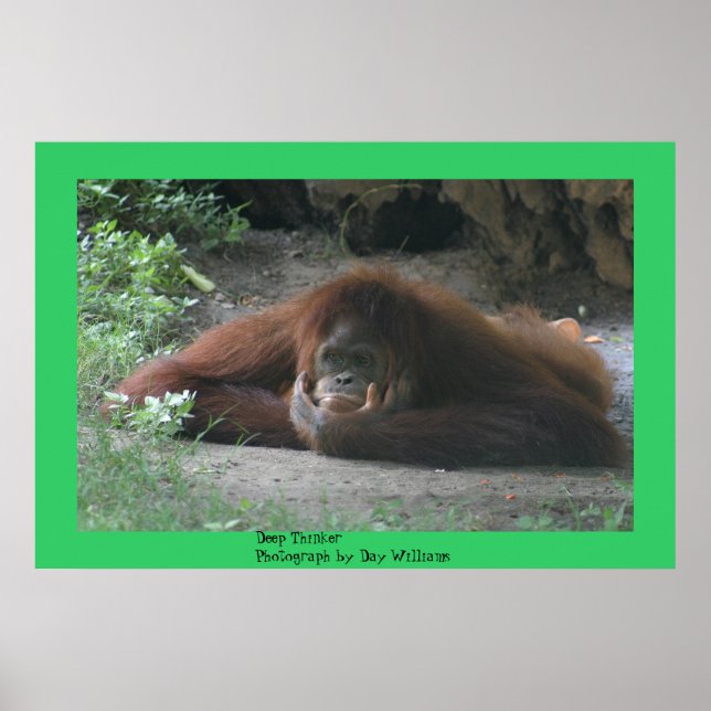 Deep Thinker Poster (Vorne)