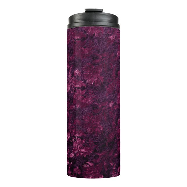 Deep Velvet Damask Thermosbecher (Vorderseite)
