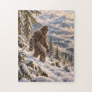 Deep Winter Bigfoot-Puzzle Puzzle